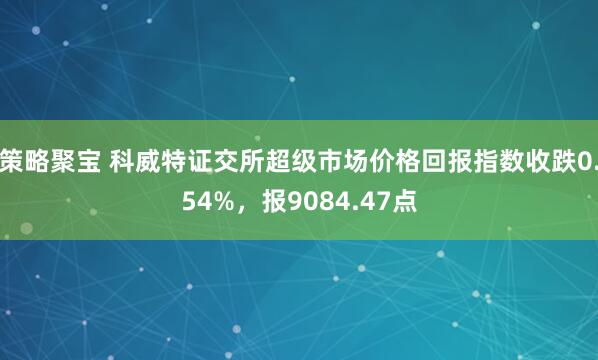 策略聚宝 科威特证交所超级市场价格回报指数收跌0.54%，报9084.47点