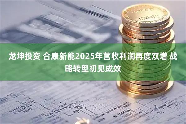 龙坤投资 合康新能2025年营收利润再度双增 战略转型初见成效