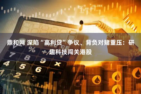 鼎和网 深陷“高利贷”争议、背负对赌重压：研趣科技闯关港股