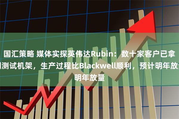 国汇策略 媒体实探英伟达Rubin：数十家客户已拿到测试机架，生产过程比Blackwell顺利，预计明年放量