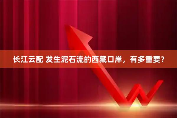 长江云配 发生泥石流的西藏口岸，有多重要？